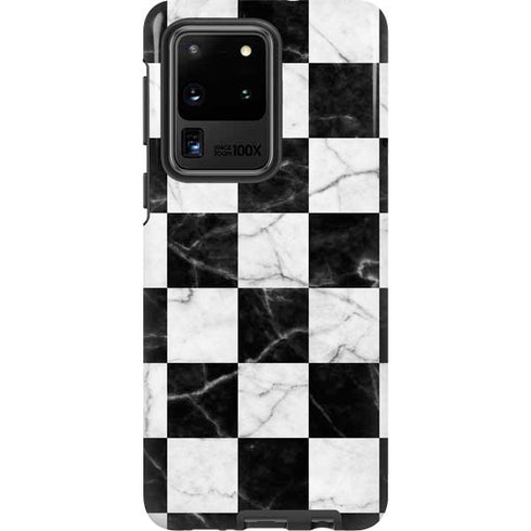 Checkered Marble Galaxy S20 Ultra 5G Pro Case