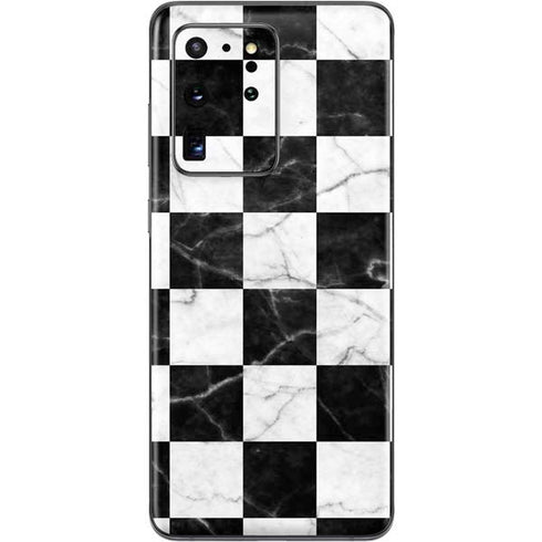 Checkered Marble Galaxy S20 Ultra 5G Skin
