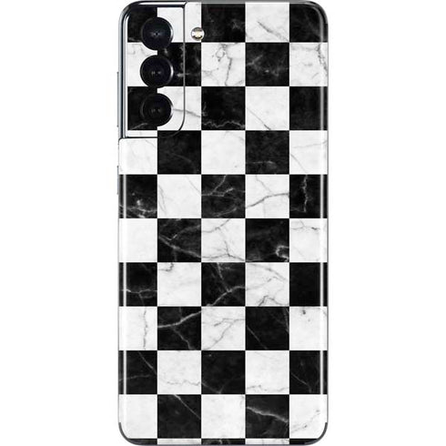 Checkered Marble Galaxy S21 5G Skin