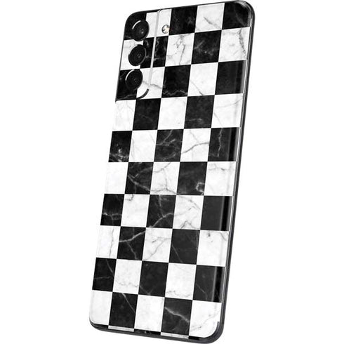 Checkered Marble Galaxy S21 5G Skin