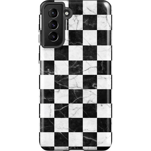 Checkered Marble Galaxy S21 Plus 5G Pro Case