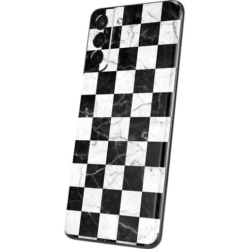 Checkered Marble Galaxy S21 Plus 5G Skin