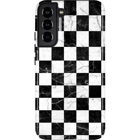 Checkered Marble Galaxy S22 Plus Pro Case