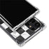 Checkered Marble Galaxy S22 Ultra Clear Case