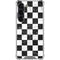 Checkered Marble Galaxy S23 Clear Case