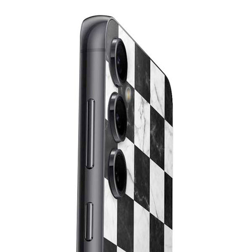 Checkered Marble Galaxy S23 FE Skin