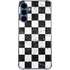 Checkered Marble Galaxy S24 Clear Case