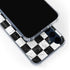 Checkered Marble Galaxy S24 Clear Case