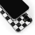 Checkered Marble Galaxy S24 Plus Clear Case