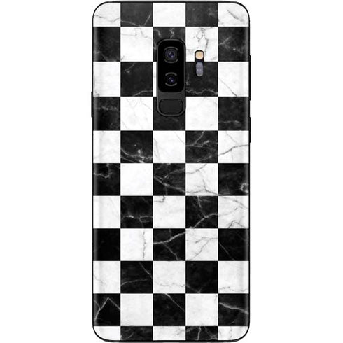 Checkered Marble Galaxy S9 Plus Skin