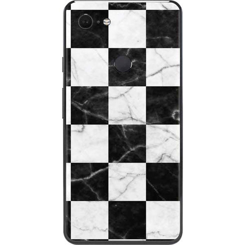 Checkered Marble Google Pixel 3 XL Skin