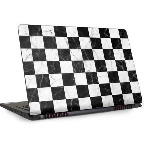Checkered Marble Dell Inspiron Skin