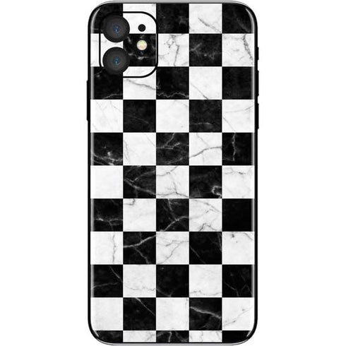Checkered Marble iPhone 11 Skin
