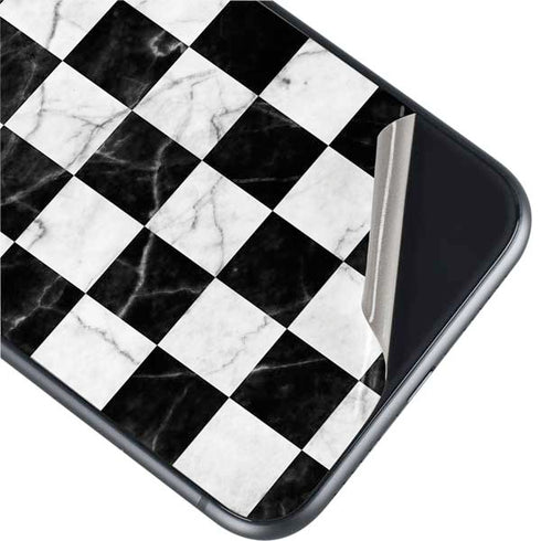 Checkered Marble iPhone 11 Skin