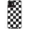 Checkered Marble iPhone 12 Clear Case