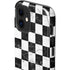 Checkered Marble iPhone 12 Impact Case