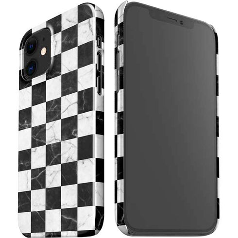 Checkered Marble iPhone 12 Mini Lite Case