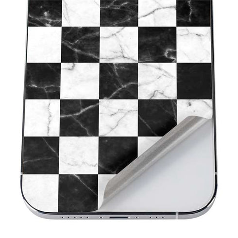 Checkered Marble iPhone 12 Pro Max Skin