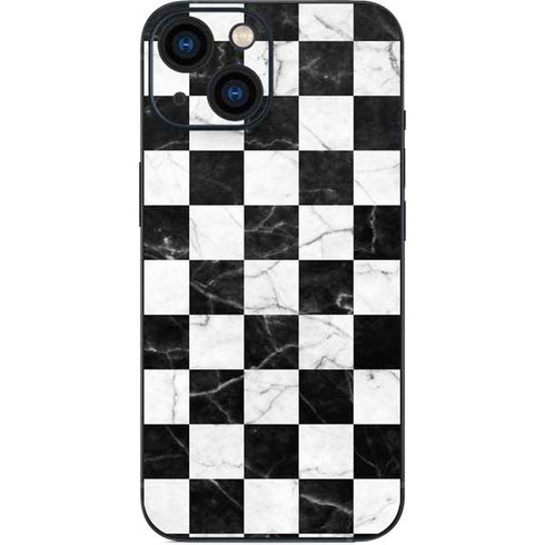 Checkered Marble iPhone 13 Mini Skin