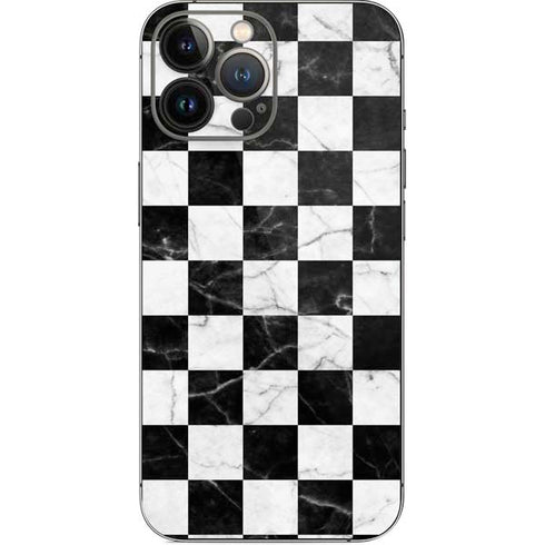 Checkered Marble iPhone 13 Pro Max Skin