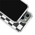 Checkered Marble iPhone 15 Pro Clear Case