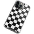 Checkered Marble iPhone 15 Pro Clear Case