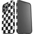 Checkered Marble iPhone 14 Pro Impact Case
