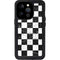 Checkered Marble iPhone 14 Pro Waterproof Case