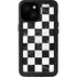 Checkered Marble iPhone 15 Waterproof Case