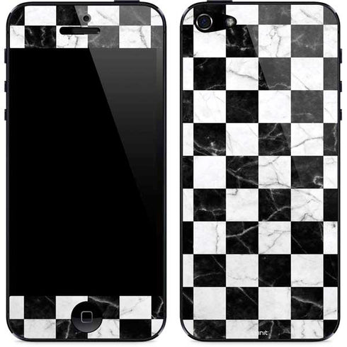 Checkered Marble iPhone 5/5s/5SE Skin