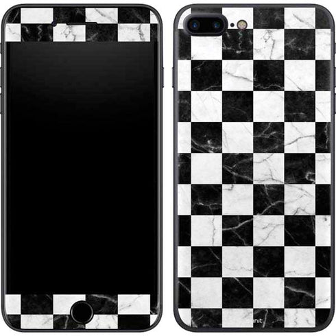 Checkered Marble iPhone 7 Plus Skin