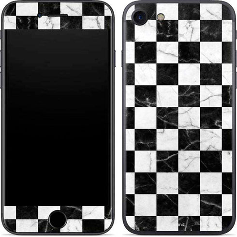 Checkered Marble iPhone 7 Skin