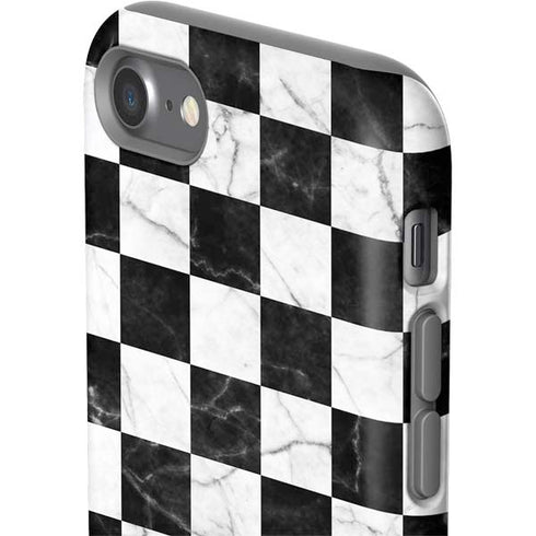 Checkered Marble iPhone SE (2nd & 3rd Gen) Pro Case