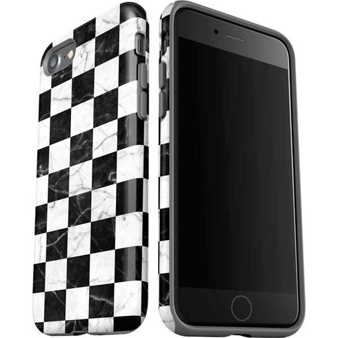 Checkered Marble iPhone SE (2nd & 3rd Gen) Pro Case
