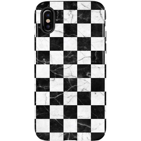 Checkered Marble iPhone X Pro Case