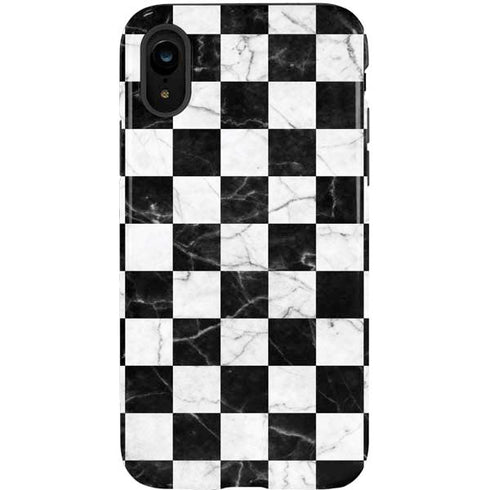 Checkered Marble iPhone XR Pro Case