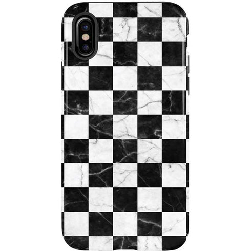 Checkered Marble iPhone XS Pro Case