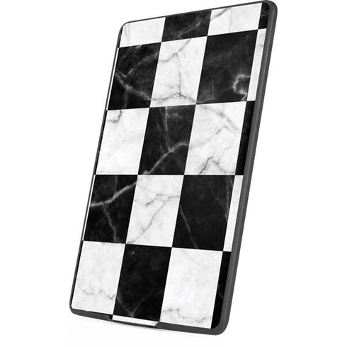 Checkered Marble Amazon Kindle Skin