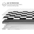 Checkered Marble MacBook Pro 16in (2021-25) Case plus Skin