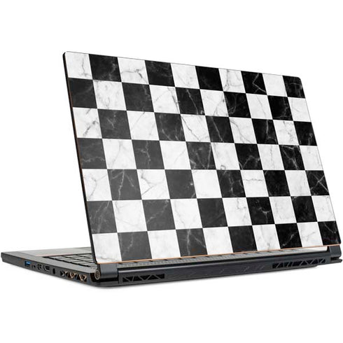 Checkered Marble MSI GS65 Stealth Laptop Skin