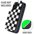 Checkered Marble Otterbox Defender iPhone Skin