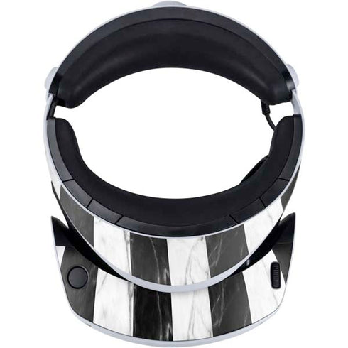 Checkered Marble PlayStation VR2 Skin