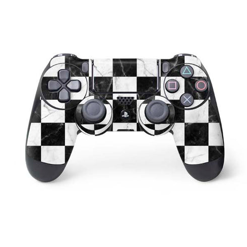 Checkered Marble PS4 Controller Skin