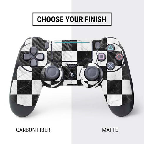 Checkered Marble PS4 Slim Bundle Skin