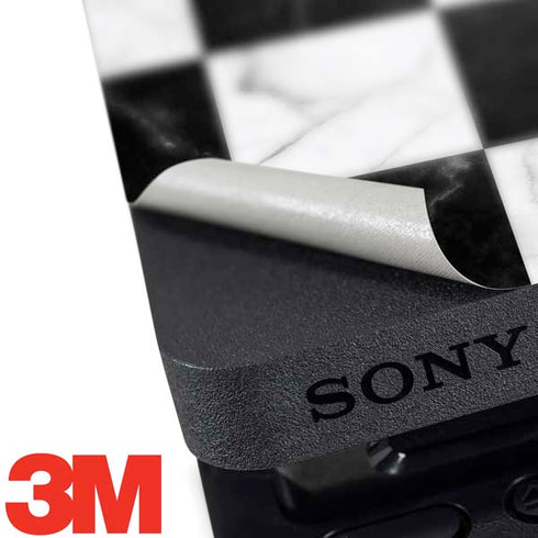 Checkered Marble PS4 Slim Skin
