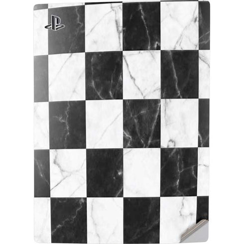 Checkered Marble PS5 Digital Edition Console Skin