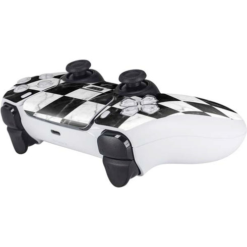 Checkered Marble PS5 Controller Skin
