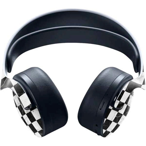 Checkered Marble PULSE 3D Wireless Headset for PS5 Skin