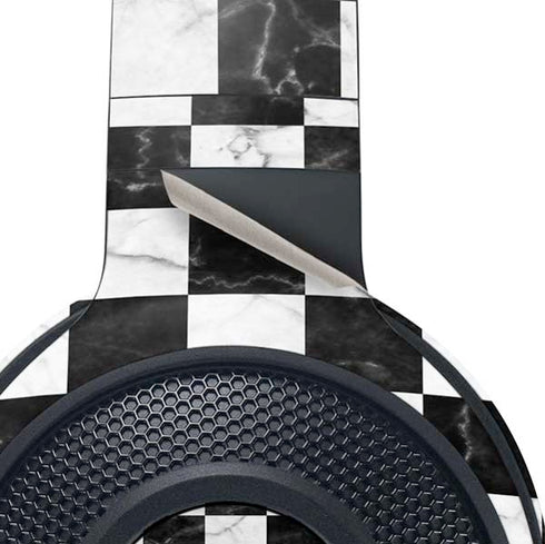 Checkered Marble Razer Kraken X Skin