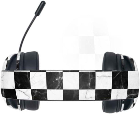 Checkered Marble Razer Kraken X Skin